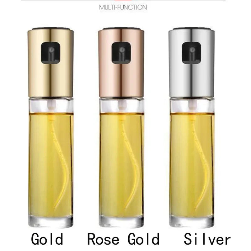 Stainless Steel Olive Oil Sprayer — Leak-Proof Pump Dispenser for Cooking, Grilling & BBQ