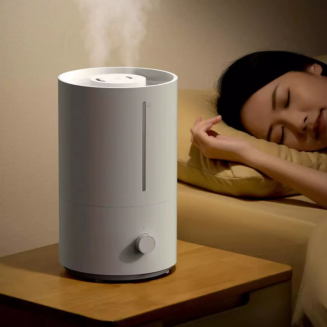 MIJIA Humidifier 2 - 4L Ultrasonic Mist Diffuser with Silver Ion Antibacterial Technology for Home Aromatherapy