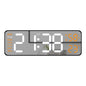 9-Inch Digital LED Wall Clock — USB Powered with Temperature, Humidity & Auto-Dimming Display