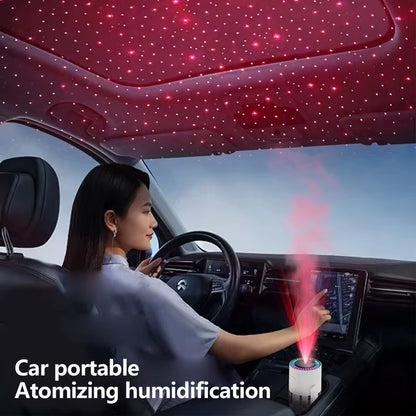 Cool Mist Air Humidifier with Nightlight and Essential Oil Diffuser - Quiet and Stylish Design for Enhanced Comfort