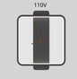 Nordic-Inspired Wall Lamp – Elegant Bedside Lighting with Integrated Clock
