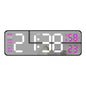 9-Inch Digital LED Wall Clock — USB Powered with Temperature, Humidity & Auto-Dimming Display