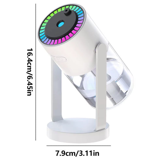 Cool Mist Air Humidifier with Nightlight and Essential Oil Diffuser - Quiet and Stylish Design for Enhanced Comfort