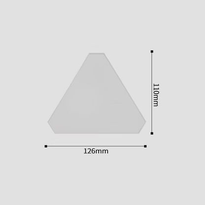 RGB Wi-Fi LED Triangle Wall Lamp — App & Bluetooth Controlled DIY Quantum Light for Gaming and Bedroom Decor
