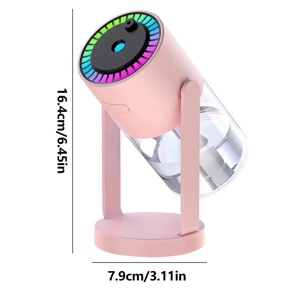 Cool Mist Air Humidifier with Nightlight and Essential Oil Diffuser - Quiet and Stylish Design for Enhanced Comfort