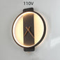 Nordic-Inspired Wall Lamp – Elegant Bedside Lighting with Integrated Clock